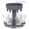 6 Glass Dispenser and Holder Fill Up To Six Glass Dispenser Holder Great for Holidays Parties (without glass)